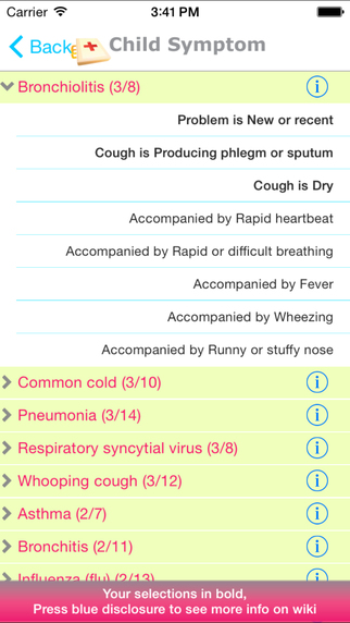 【免費醫療App】Child Symptom Checker-APP點子