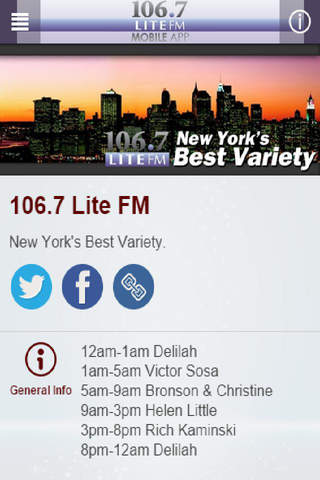 106.7 Lite FM screenshot 2