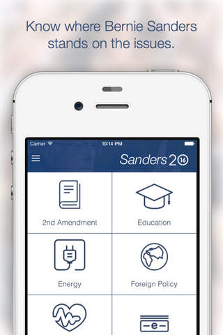Sanders 2016 screenshot 2
