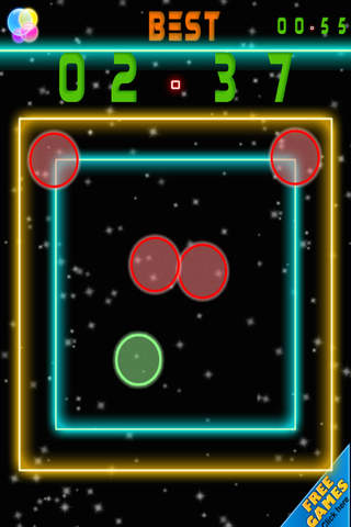 Green Dot Chase Pro - Red Ball Menace screenshot 2