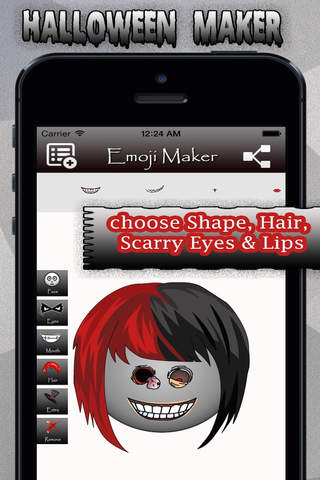 Halloween Emoji Maker screenshot 2