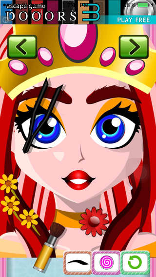 【免費遊戲App】Ace Princess Eyebrow Plucking Salon - Beauty Spa Games for Girls-APP點子