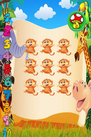 Happy Monkey Toddler Counting Free screenshot 3