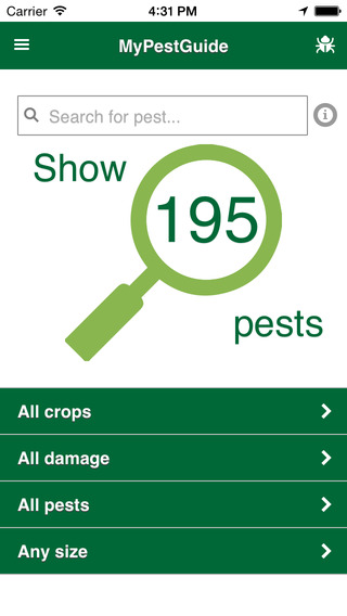 【免費工具App】MyPestGuide - Crops-APP點子