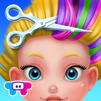 Crazy Hair Salon - Pretty Girl Makeover LOGO-APP點子