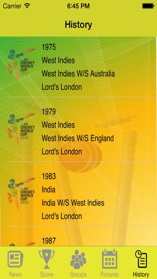免費下載運動APP|Cricket World Cup 2015 - Live Score & Updates app開箱文|APP開箱王