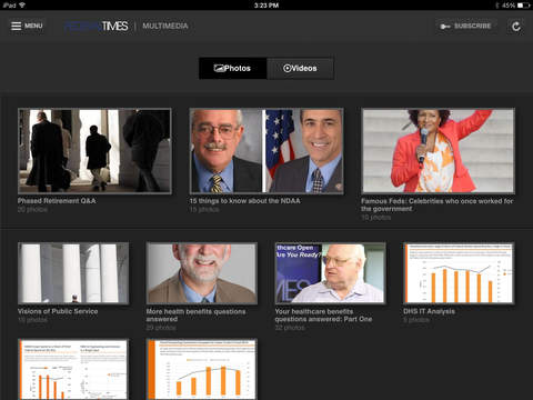 Federal Times for iPad screenshot 3
