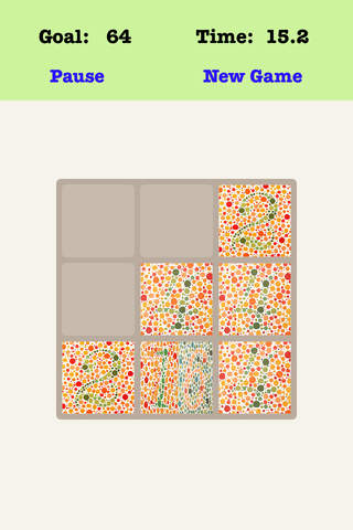 Color Blind 3X3 - Sliding Number Blocks screenshot 3