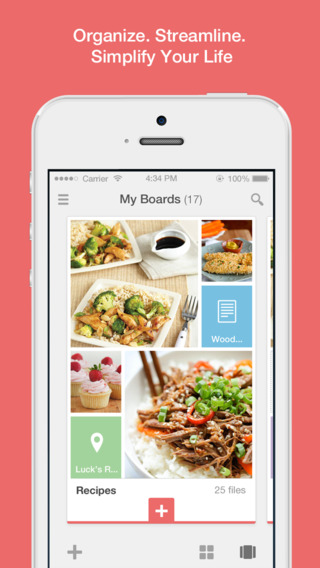 【免費生產應用App】ClipUp - Collect, Organise and Present images, videos, websites and text notes-APP點子