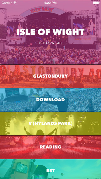 Festvl - The UK music festival app