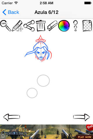 Learn To Draw For Avatar Korra Edition screenshot 2