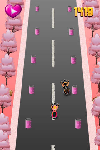 Mr. Cupid Bike Stunt - The Legendary Valentine Road Ride Free screenshot 3