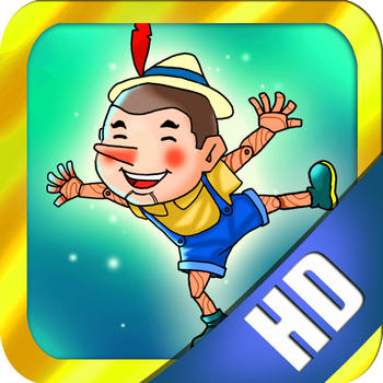 Pinocchio HD - free interactive bedtime story for kids LOGO-APP點子