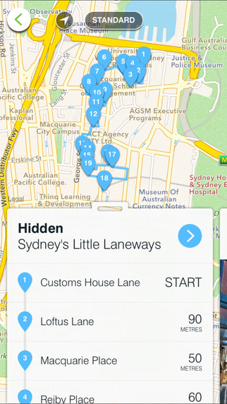 【免費交通運輸App】Sydney Culture Walks-APP點子