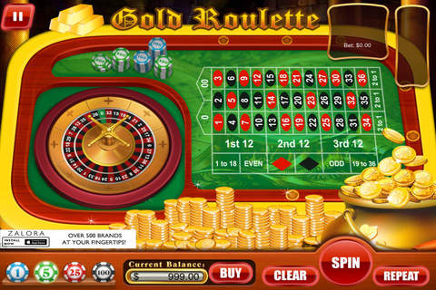 Roulette House of Gold Rich Hit Casino Plus & Games in Las Vegas Pro screenshot 2