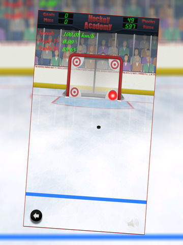 Hockey Academy HD - The cool free flick sports game - Gold Edition screenshot 3