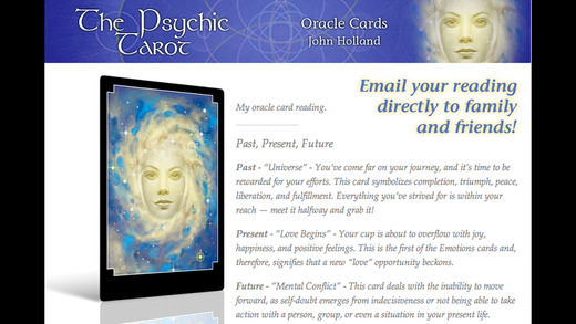 【免費書籍App】The Psychic Tarot Oracle Cards - John Holland-APP點子
