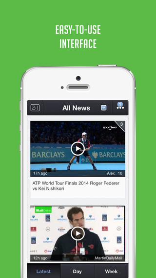 【免費運動App】Tennis News & Live Scores for US Open, Australian Open, French Open and Wimbledon - Sportfusion-APP點子