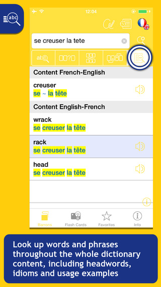 【免費書籍App】Barron’s French-English Bilingual Dictionary-APP點子