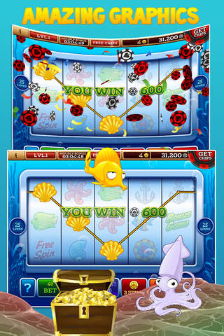 Planet Atlantis Slots! - Gold Casino - Always the right game for you Pro screenshot 3
