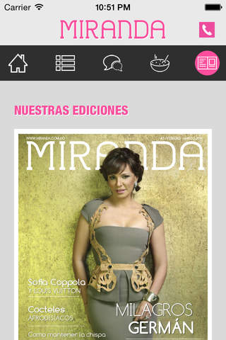 Revista Miranda screenshot 3