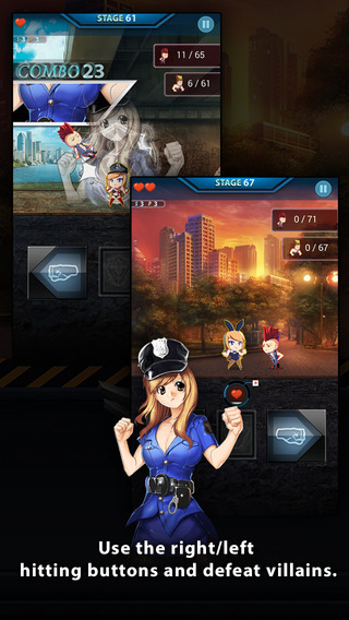 【免費遊戲App】Justice Girl:Infinite Attack!-APP點子