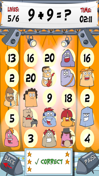 Maths Rock Times Tables and Bingo - Addition Multiplication Subtraction and Division Practice