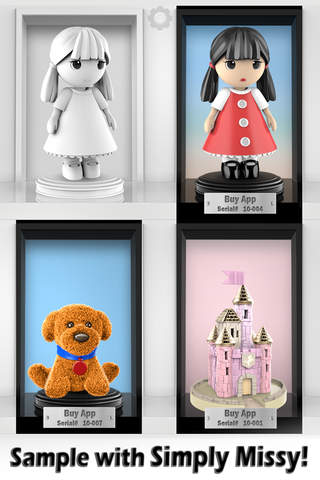 Figuromo Kids : Figure Collector - Combine Color, Artistic Glitter & Sparkle Gloss on this 3d Sculpture Collection screenshot 4