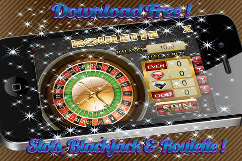 ```` AAA Aabsolutely Diamond Jackpot Blackjack, Slots & Roulette! Jewery, Gold & Coin$! screenshot 3