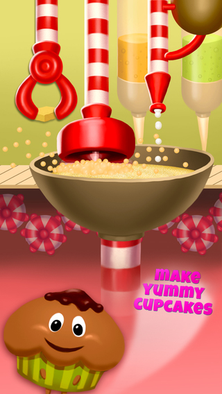 【免費遊戲App】Candy Planet - Chocolate Factory and Cupcake Bakery Chef-APP點子