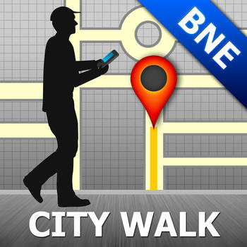 Brisbane Map and Walks, Full Version LOGO-APP點子