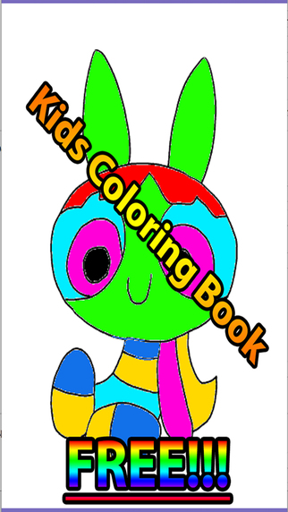 Kids Coloring Book For PowerPuff Edition