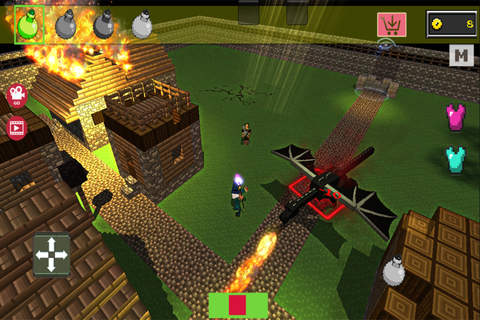 Block Wizard Medieval Quest Multiplayer Game screenshot 4