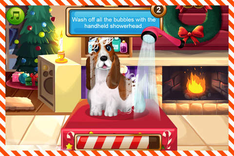 Paws To Beauty Christmas Kids Game screenshot 3
