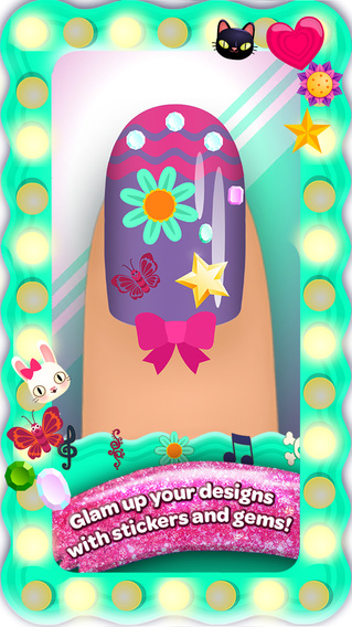 【免費娛樂App】Crayola Nail Party – A Nail Salon Experience-APP點子