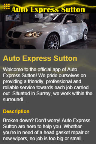 Auto Express Sutton screenshot 2