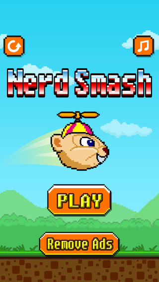 NerdSmash Free - Stop Mad Nerds From Escaping