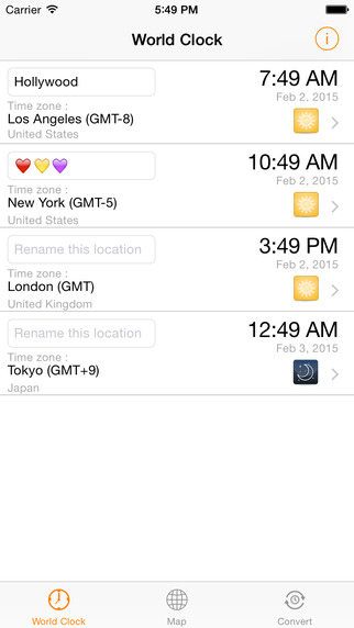 【免費旅遊App】My Time Zones Widget - world clock, map & time zones converter-APP點子