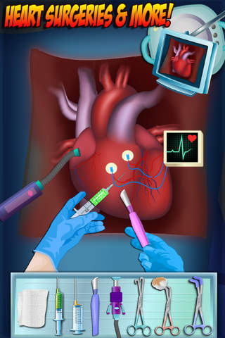 Surgery Simulator Doctor - Kids Surgeon Games FREE screenshot 4