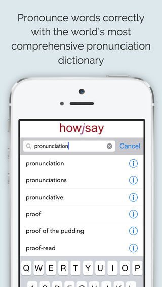 Howjsay Audio Pronunciation Dictionary