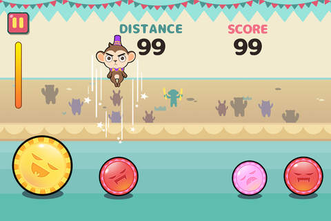Angry Monkey Circus - extreme challenges by ball jumping angry monkey screenshot 3