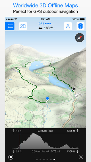 【免費交通運輸App】Maps 3D PRO - GPS Tracks for Bike, Hike, Ski & Outdoor-APP點子