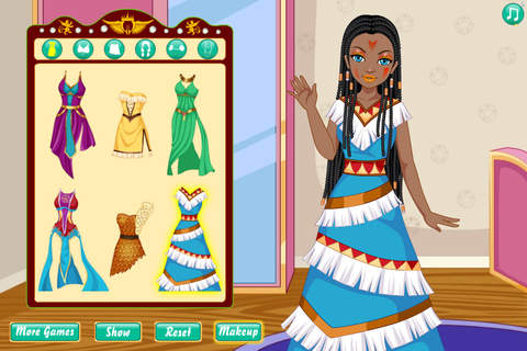 Tribal Princess Makeover screenshot 4