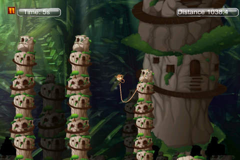 Super monkey 3D : The Jump And Fly Adventure In The Jungle screenshot 4