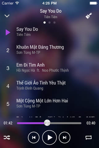 NCT for Nhac cua tui HD Tai Nhac Mien Phi 320 Kb screenshot 2