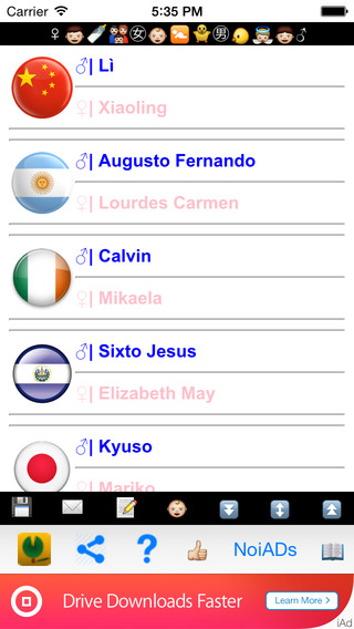 【免費生活App】He or She: name your baby-APP點子