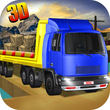 Truck Transporter Driving 3D - Real Cargo Driving & Parking Simulation at Construction Over Mountain LOGO-APP點子