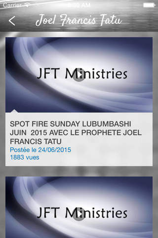 prophete joel francis tatu screenshot 2