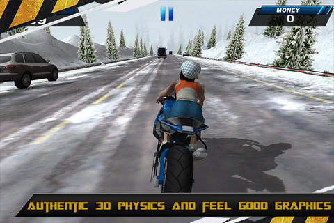 Moto Racer Game screenshot 2