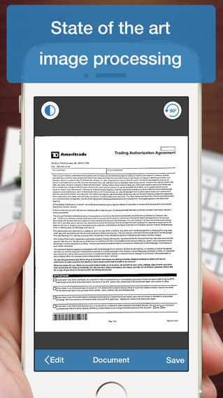 【免費商業App】Scanner Deluxe - Scan and Fax Documents, Receipts, Business Cards to PDF-APP點子